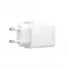 USB-C-matkalaturi FIXED FIXC30N-C-WH — kompakti 30W USB-C-verkkolaite, yhden portin pikalataus