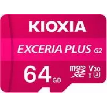 Flash-muisti Kioxia 64GB MicroSDXC UHS-I EXCERIA PLUS G2