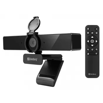 Verkkokamera Sandberg USB-C/A Pro Remote 4K 8 MP 3840x2160