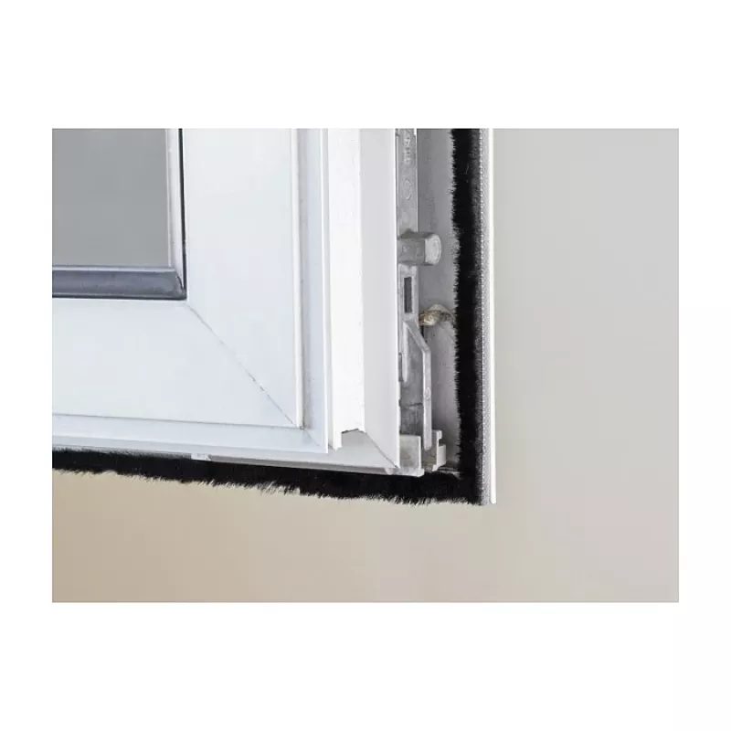 DeLOCK harjalista itseliimautuva 10 mm pituus 5 m musta