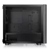 PC-kotelo Thermaltake V150 TG Micro Tower musta