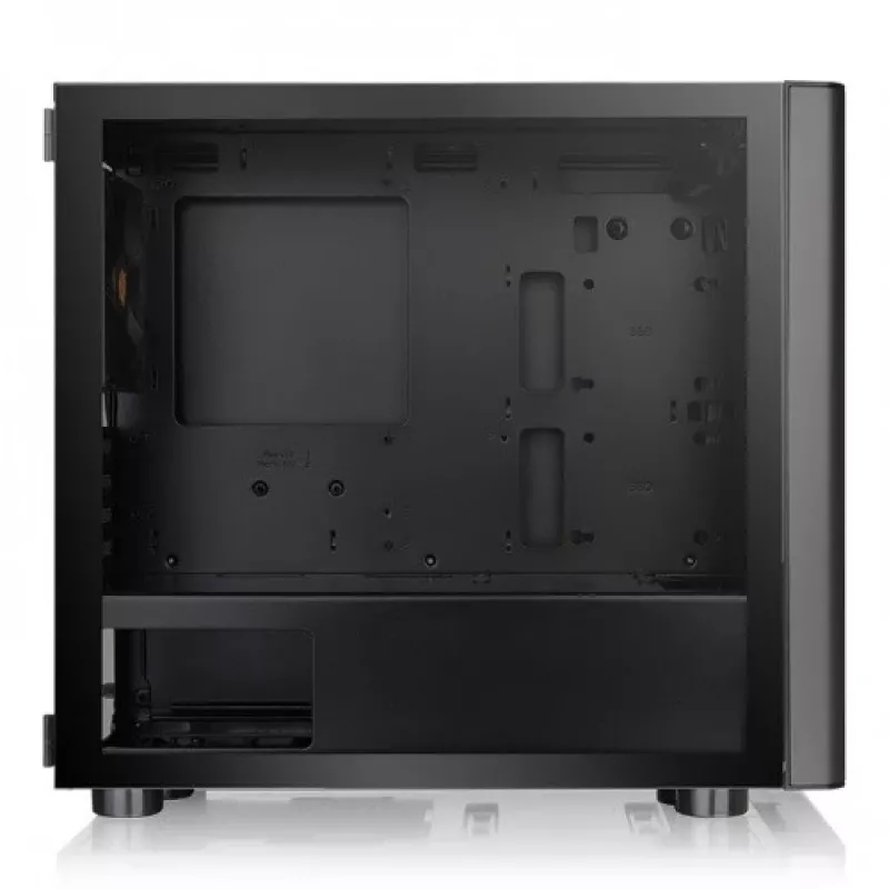 PC-kotelo Thermaltake V150 TG Micro Tower musta