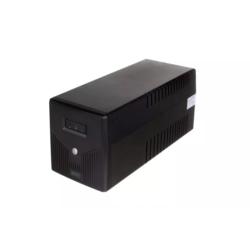 Digitus DN-170065 Line-interactive-UPS, 1000VA / 600W, 4x Schuko, 2x 12V/7Ah