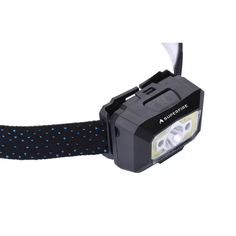 Superfire X30 otsalamppu, 340 lm, USB, 5 tilaa, 130 m