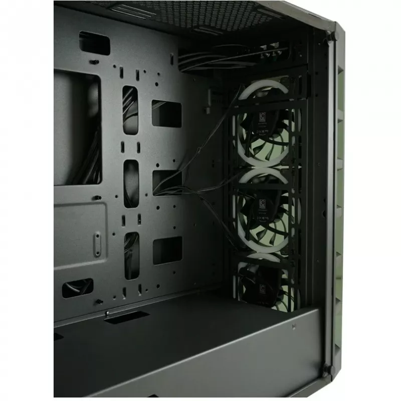 LC Power Gaming 709B Solar_System_X - torni - ATX - ilman virtalähdettä - musta - USB/audio (LC-709B-ON)