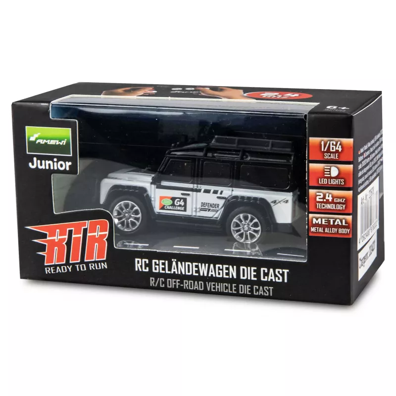 Offroad-RC-auto Amewi 22678 – sähkö, mittakaava 1:64, Li-Ion 150 mAh, lapsille 6-vuotiaasta