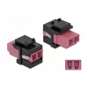 Keystone-moduuli LC Duplex liitin–LC Duplex liitin DeLOCK