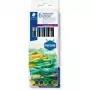 Staedtler Design Journey Around the World Aasia 3001 C6-5 kaksipäiset kuitukärkikynät, 6 kpl