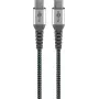Wentronic 79559 USB-kaapeli hopea