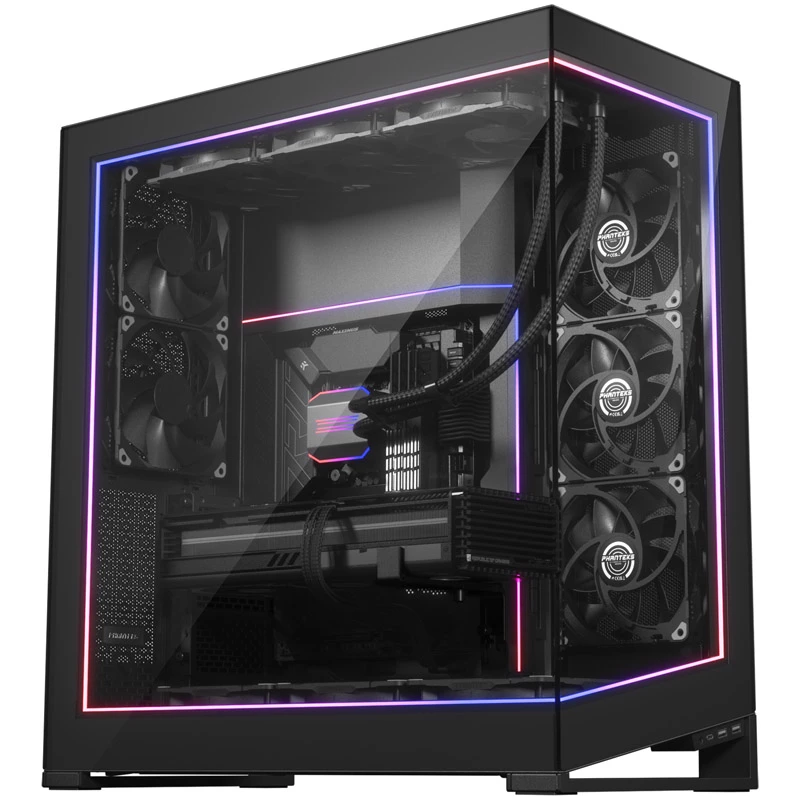 LED-nauha Phanteks NV9 Mini Tower -kotelolle, ABS/PC, 4 kpl:n pakkaus