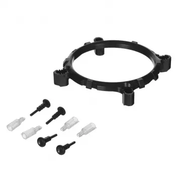 CPU-jäähdytin AEROCOOL PGS Rave 4 FRGB 120 mm tuuletin, 4 lämpöputkea, ARGB, 120 × 25 mm, 1800 kierr./min, 12 V, 0,5 A