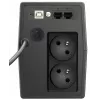 PowerWalker VI 600 SCL FR Line-Interactive 0,6 kVA 360 W 2 AC-lähtöä