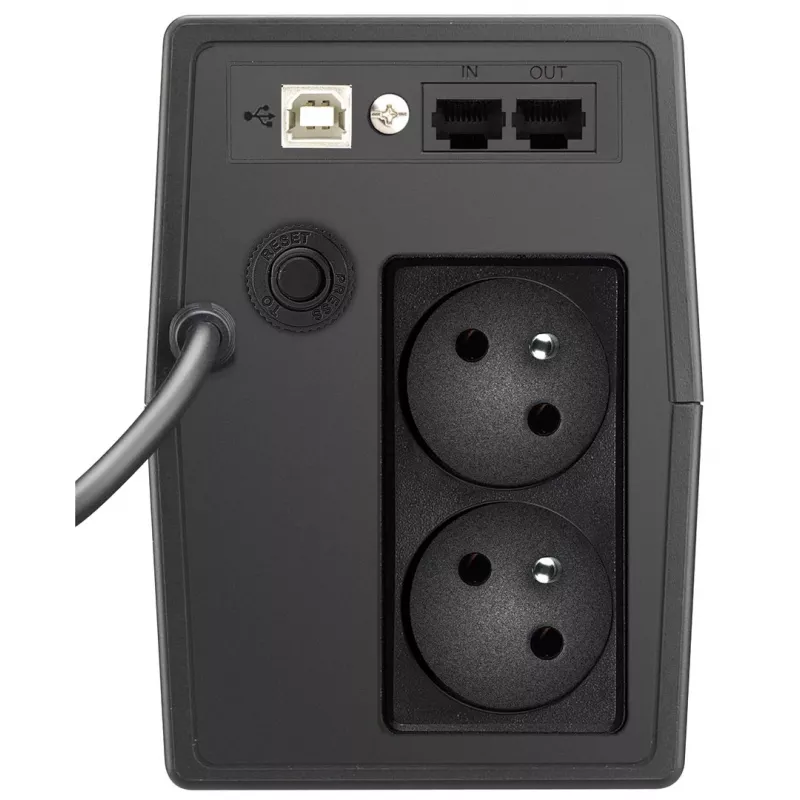 PowerWalker VI 600 SCL FR Line-Interactive 0,6 kVA 360 W 2 AC-lähtöä
