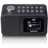 Lenco CR-625BK DAB+/FM-radiokello Bluetoothilla ja langattomalla latauksella, musta