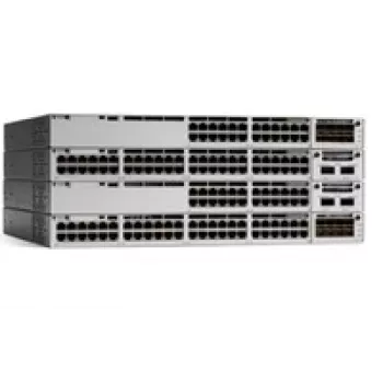 Cisco Catalyst 9300 - Network Essentials - kytkin - L3 - hallittava - 48 x 10/100/1000 (UPOE) räkkiin asennettava UPOE (822 W)