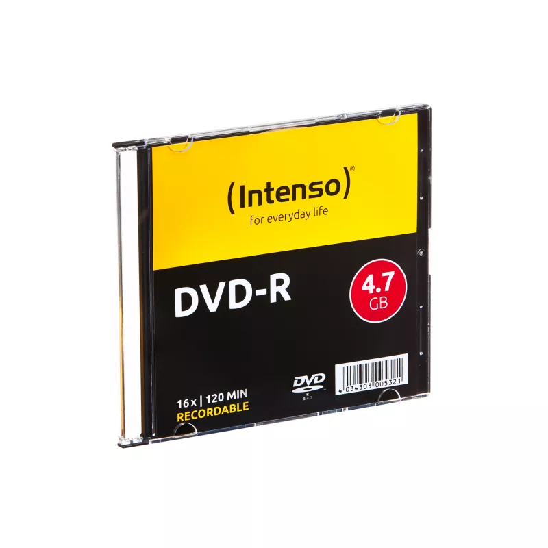 DVD-R Intenso 4,7 GB 16x 10 kpl