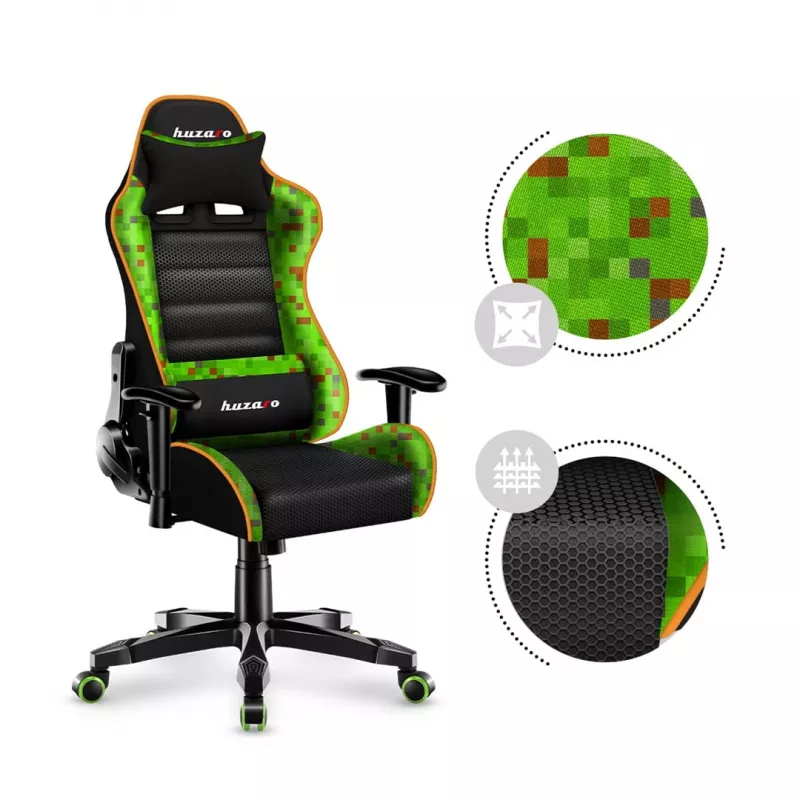 Huzaro HZ-Ranger 6.0 Pixel Mesh pelituoli lapsille