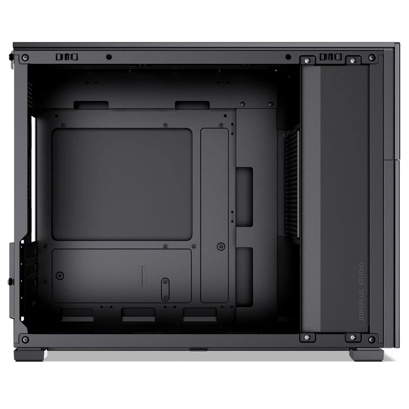 Jonsbo D31 MESH Screen Micro-ATX-kotelo, karkaistu lasi - musta