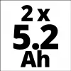 Einhell PXC-Twinpack -akku