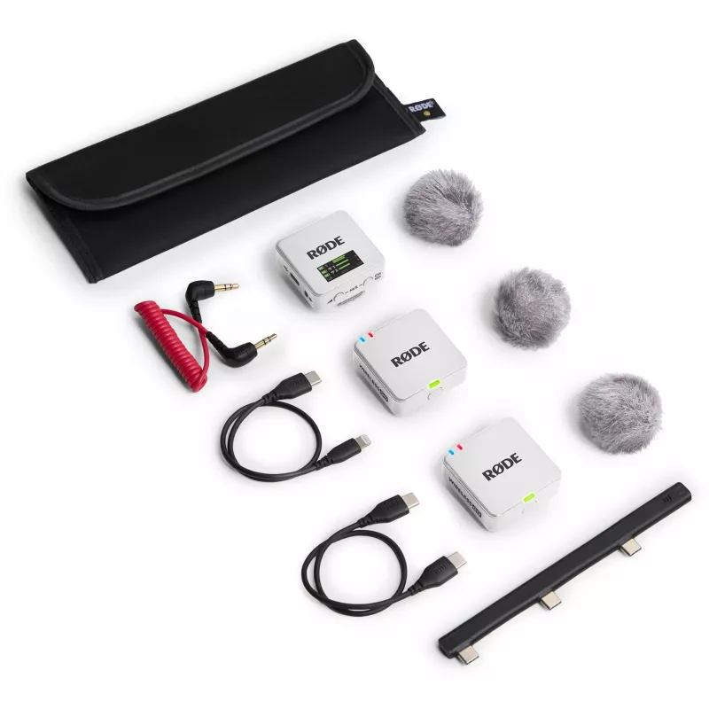 RØDE Wireless GO III White - langaton mikrofonijärjestelmä (valkoinen)