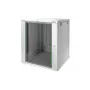 DIGITUS Professional Dynamic Basic Series DN-19 16U-6/6-EC - kotelo - sopii seinäasennukseen - harmaa, RAL 7035 - 16U - 48,3 cm (19)
