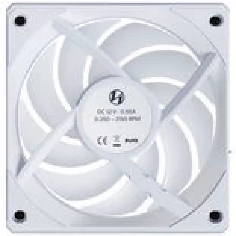 Kotelotuuletin Lian Li UNI FAN CL Wireless Reverse 120 mm valkoinen