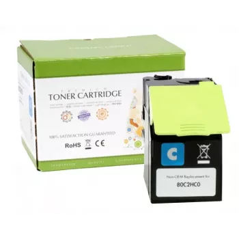 Yhteensopiva Static-Control Lexmark 802HC (80C2HC0), syaani, 3000 sivua