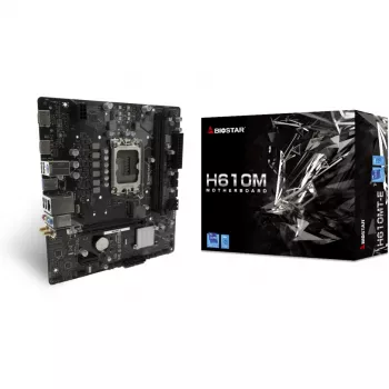 Biostar H610MTE DDR4 LGA1700 Micro-ATX -emolevy
