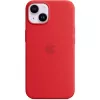 Apple iPhone 14 -silikonikotelo MagSafe-yhteensopiva, (PRODUCT)punainen