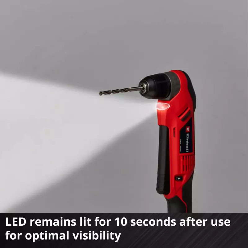 Einhell TE-AD 18 Li Solo akkukulmaporakone, Power X-Change, 18 V, 45 Nm, ilman akkua ja laturia, punainen/musta