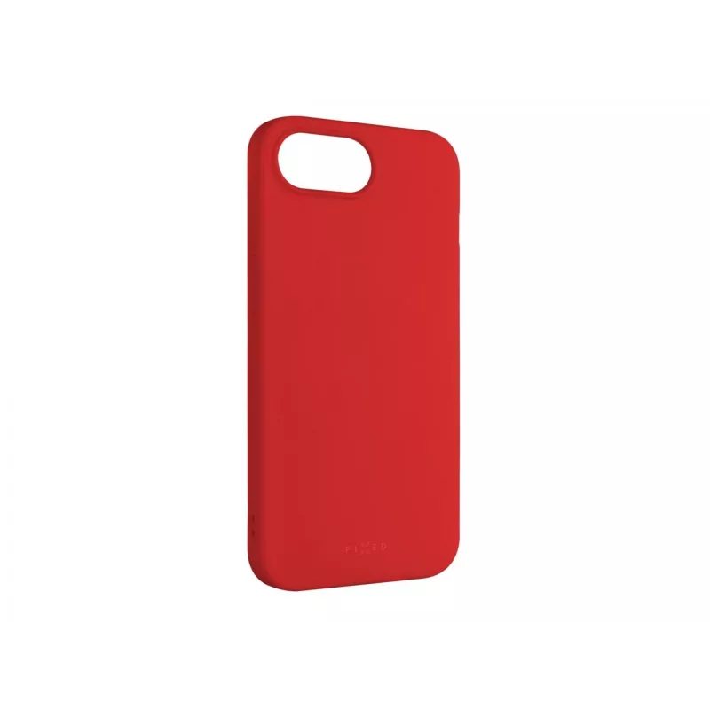 FIXED kännykän takakansi Apple iPhone 16e -puhelimeen, kumi, punainen, ohut suojakotelo