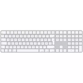 Apple Magic Keyboard universaali USB + Bluetooth QWERTY norjalainen valkoinen