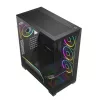 Modecom Volcano Stellar Plus ARGB Midi 8F musta