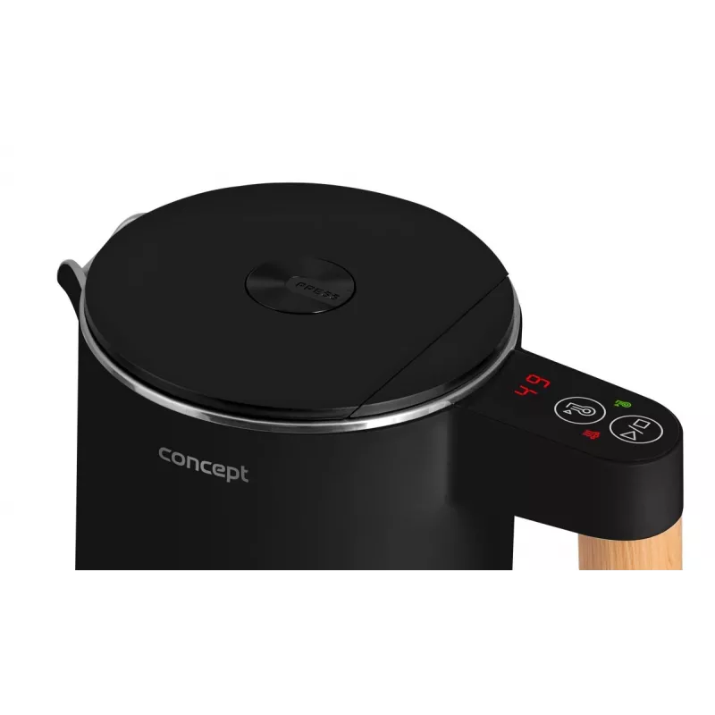 Kaksiseinäinen vedenkeitin 1,5 L Concept musta RK 3301