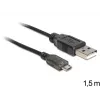 USB-kaapeli DeLOCK USB 2.0-A - USB micro-B 1,5 m