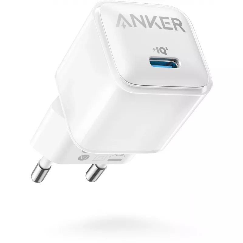 Laturi Anker 511 Nano Pro sisäkäyttöön USB-pikalataus matkapuhelin tabletti valkoinen