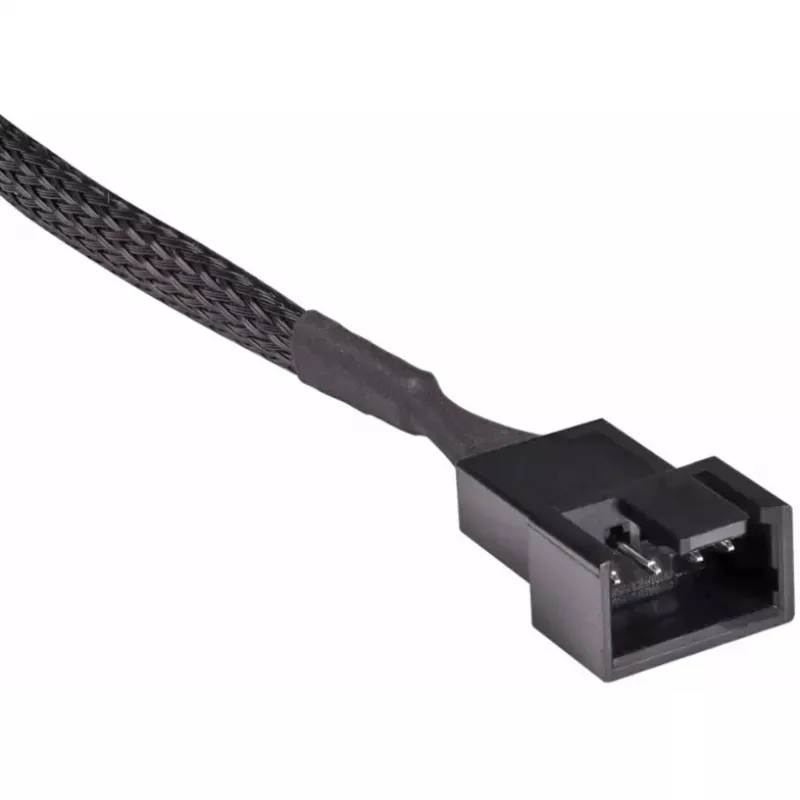 Kaapelin jatko Alphacool 18675 muovi musta 600 mm