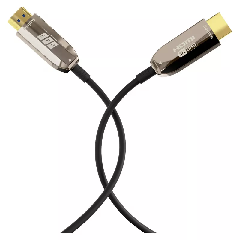 EFB Elektronik HDMI-kuituoptinen kaapeli AOC aktiivinen - Digitaalinen/näyttö/video - 10 m (HDMI-21-00006)