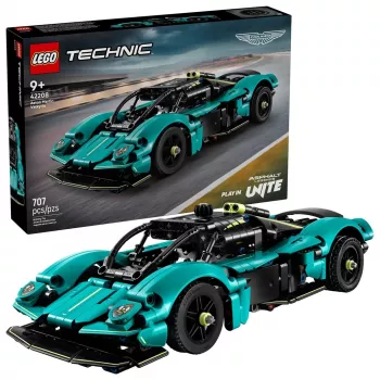 LEGO Technic rakennussarja Aston Martin Valkyrie -malli mittakaava 1:8, 707 osaa, suositeltu ikä 9+