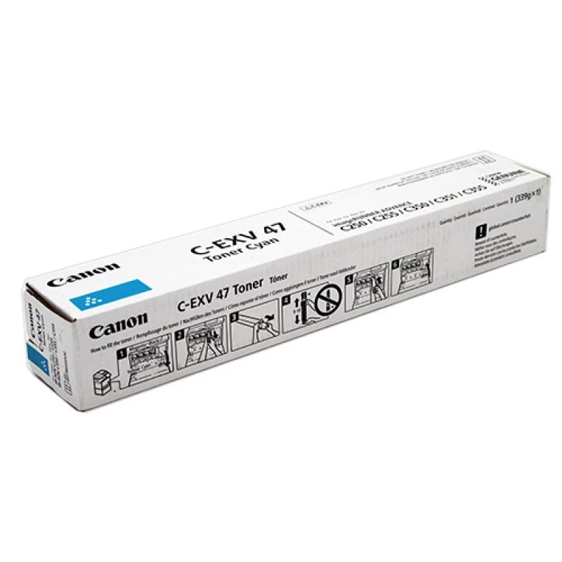 Canon C-EXV 47 -värikasetti 1 kpl alkuperäinen syaani
