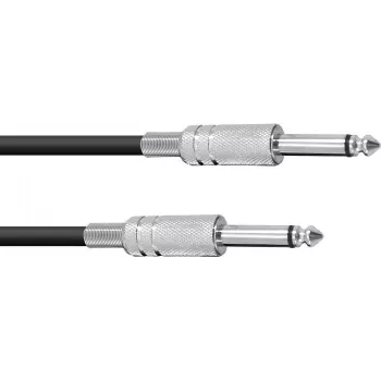 Instrumenttikaapeli Omnitronic 3021050N 6,3 mm mono, 3 m