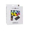 Kotelotuulettimen sarja White Shark Nebula-2 musta – ARGB 120 mm:n tuuletin (sarja)