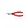 Knipex säätöpihti pituus 135 mm suora litteä, kapea lehmännahkakotelo