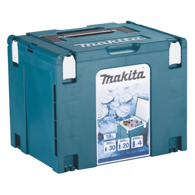 Makita MAKPAC eristetty kylmälaukku, koko 4, 18 l, sininen (198253-4)