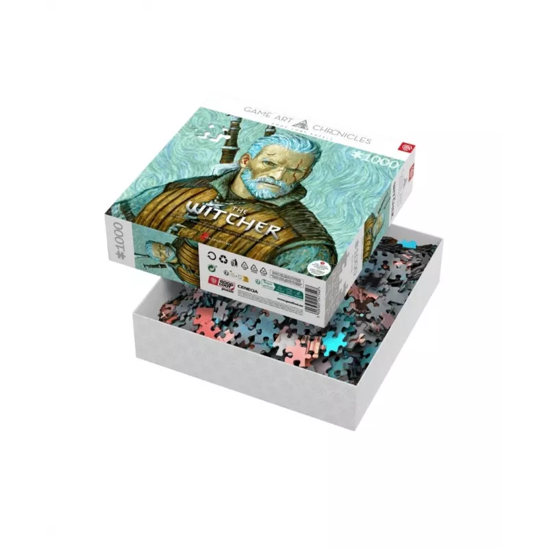 Palapeli Cenega The Witcher Geralt & Vincent van Gogh 1000 palaa
