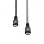 USB4-kaapeli ProXtend USB4-40G100W-0005 – 40 Gbit/s, 100 W, 0,05 m