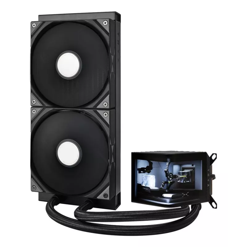 TRYX PANORAMA 280 prosessorin nestjäähdytysjärjestelmä 14 cm musta 1 kpl