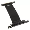 CableMod CM-VPB-2DK-R pystysuuntainen näytönohjaimen teline PCIe x16 -riser-kaapelilla, 2x DisplayPort, musta