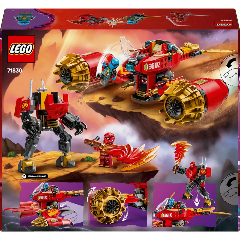 LEGO NINJAGO 71830 Kain Mech Storm Rider
