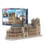 3D-palapeli CubicFun Notre Dame, 293 osaa, mittakaavatarkka katedraalin malli